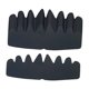 thumbnail image 5 of 20x Insertos reutilizables con forma corona béisbol, fieltro suave, multifuncionales, fáciles usar, accesorios protectores para gorras, forro Negro S, 5 of 8