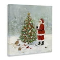thumbnail image 4 of Stupell Industries Santa with Birdhouse Tree Holiday Painting Gallery Wrapped Canvas Art Prints Wall Art, 24 x 24, 4 of 8