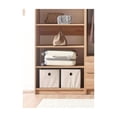 thumbnail image 4 of Maykoosh Closet System Customizible, Walk-In Wardrobe Organizer, Closet System with Hanging, Hanging Rods, Drawers, Heavy Duty-Color:Oak,Size:Model ECA 3 Closet, 4 of 6