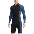 thumbnail image 1 of Naiovety Traje de neopreno para hombre, accesorios duraderos para deportes acuáticos, suministros deportivos, ropa de natación de plástico, trajes Deportes acuáticos Azul oscuro L Naiovety OD003630-07, 1 of 6