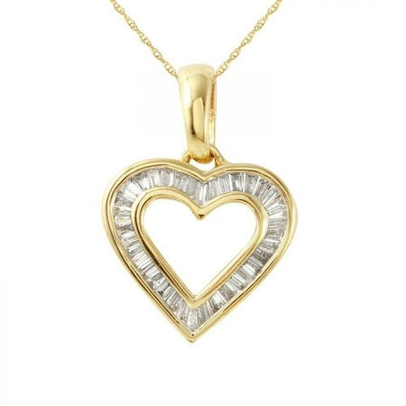 Foreli 0.52CTW Diamond 14K Yellow Gold Necklace