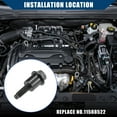 thumbnail image 2 of Unique Bargains No.11588522 Car Timing Chain Guide Bolts for Chevrolet Inner Durable Metal Black, 2 of 7