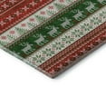 thumbnail image 3 of Addison Rugs Mayfield Premium Machine Washable Transitional Holiday Red Rectangle Rug, 10' x 14', 3 of 7