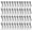 White, variant on 48 Pairs Crew Socks for Men Women Kids, Wholesale Bulk Cotton Basic Sport Sock, Donation (White w/Gray Heel Toe, 9-11)