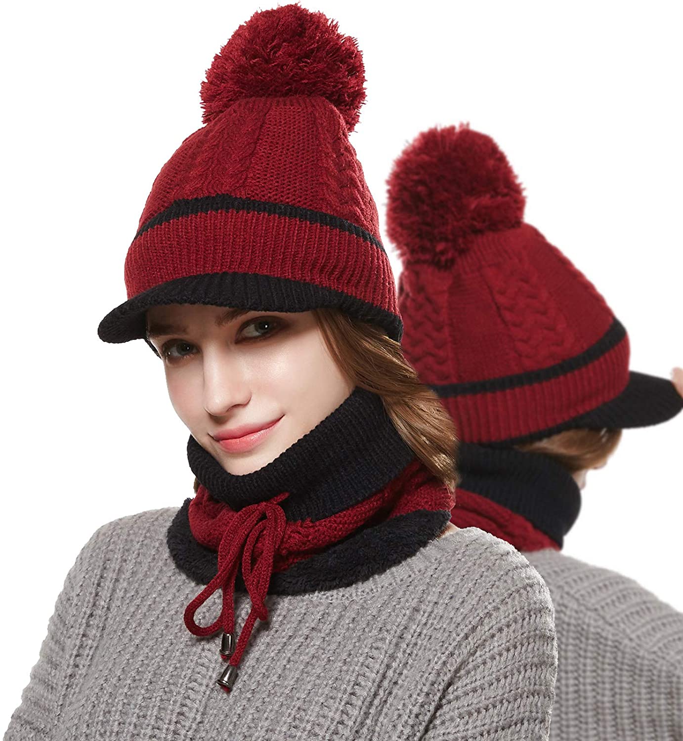 Women Knit Hats Skull Caps | Walmart Canada