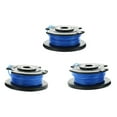 thumbnail image 2 of Compatible with Ryobi One+ AC14RL3A OEM .065 Line and Spool Replacement (3 Pack) - Fits 18v, 24v, 40v Cordless Trimmers, Easy to Install Pre-Wound Spools for Hours of Trimming, 2 of 9