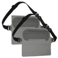 thumbnail image 3 of 2Pcs Waterproof Pouch with Adjustable Waist Strap Universal Waterproof Phone Bag Waist Bag Cellphone Case, 3 of 4