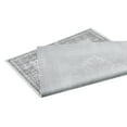 thumbnail image 5 of Allstar Rugs 9' 6" x 12' 6" Gainsboro Grey Traditional Persian Themed Polyester Area Rug with a Grey Heriz Design and Ivory Accents. Machine-Made in Turkey., 5 of 8