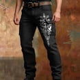 thumbnail image 2 of Mens Hiking Pants Fashion Drawstring Cargo Pants 7/8 Ankle Pants Athletic Sweatpants Business Slacks, 2 of 6