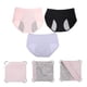 thumbnail image 3 of EeaseMX Juego de 3 bragas menstruales antifugas con absorción de humedad (talla L) (estilo mixto), 3 of 8
