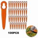 thumbnail image 1 of 100Pcs for STIHL Polycut 2-2 ABS Cutting Blades Lawn Mower Replacement Parts 2, 1 of 5