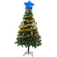 thumbnail image 4 of Gold Tinsel Garland Christmas Tree Decorations Wedding Birthday Party Supplies for 16.5 FEET Long, 4 of 6