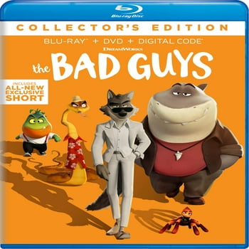 DreamWorks The Bad Guys (Blu-ray + DVD + Digital Copy)
