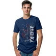 thumbnail image 1 of Hanes T-Shirt Graphique pour Hommes, 3TG, Aigle Amérique, 1 of 2