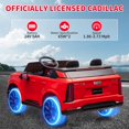 thumbnail image 2 of QinaQin 2-Seater Licensed Cadillac 24V Kids Electric Ride-On Truck, Remote Control Car with Spring Suspension, Music System, LED Lights, 2 of 7