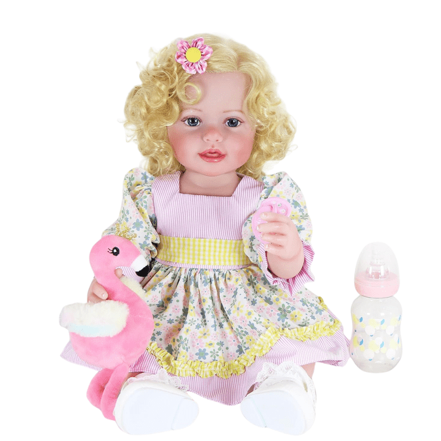 Muñecas Pequeñas de 22 Pulgadas - Flamingo Girl
