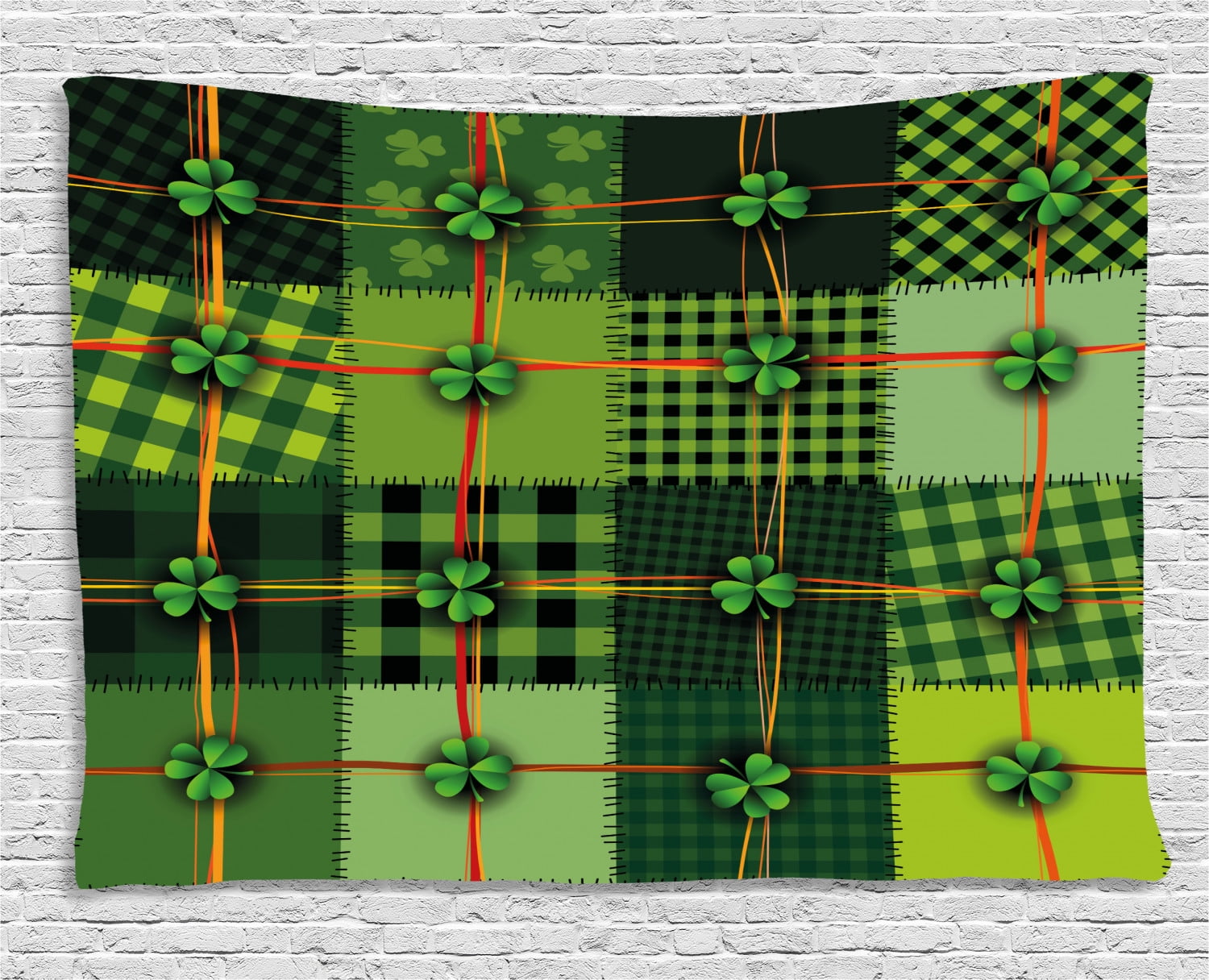 Irish Tapestry, Patchwork Style St. Patrick's Day Themed Celtic Quilt