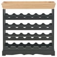 thumbnail image 5 of vidaXL Wine Rack Wine Bottle Holder with Top Tray Floor Wine Cabinet Organizer, 5 of 36