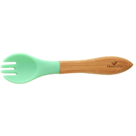 Bamboo Place Fork - Avanchy Single Bamboo Training Fork