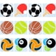 thumbnail image 1 of 18 plantillas de plástico reutilizables para dibujar y pintar pelotas deportivas, fútbol, ​​baloncesto, béisbol, voleibol, tenis de mesa., 1 of 7