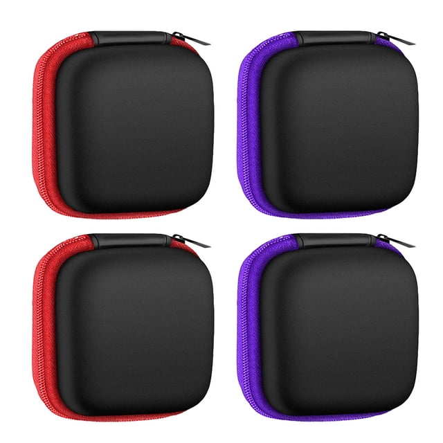 Bolsa de almacenamiento de accesorios para teléfono móvil con estuche que lleva auriculares EVA