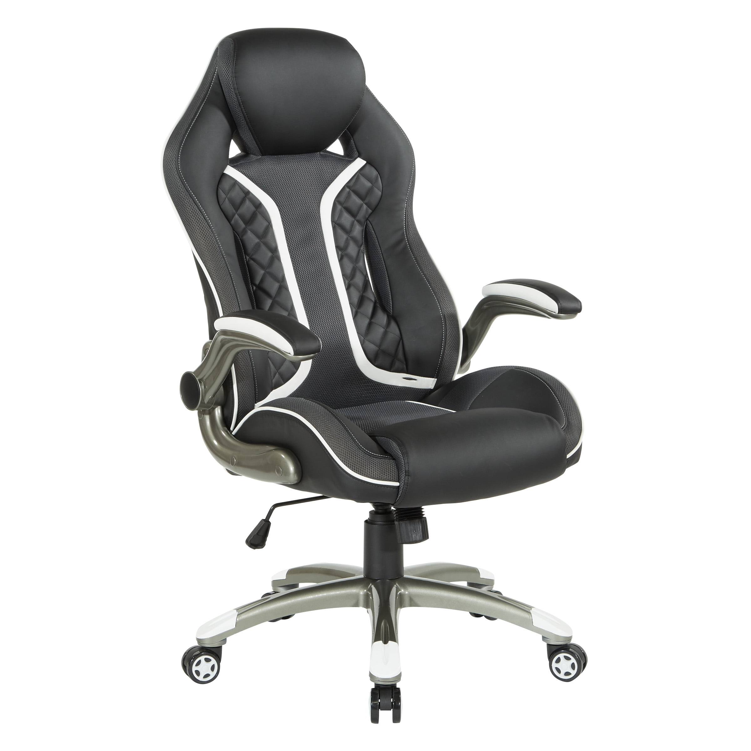 OSP Home Furnishings Xplorer 51 Gaming Chair in Faux Leather 