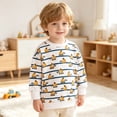 thumbnail image 7 of Gerichy Toddler Boys Sweatshirt Cotton Crew Neck Graphic Fall Winter Shirts Casual Long Sleeve Pullover Tee Tops Blouse 18M-7T, 7 of 7