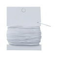 thumbnail image 2 of Creativity Street Elastic Cord, 1.2 mm x 25 Yards, White, 2 of 4