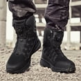 CELIEAN Men Ankle Boots Fashionable New Pattern Simple Solid Color