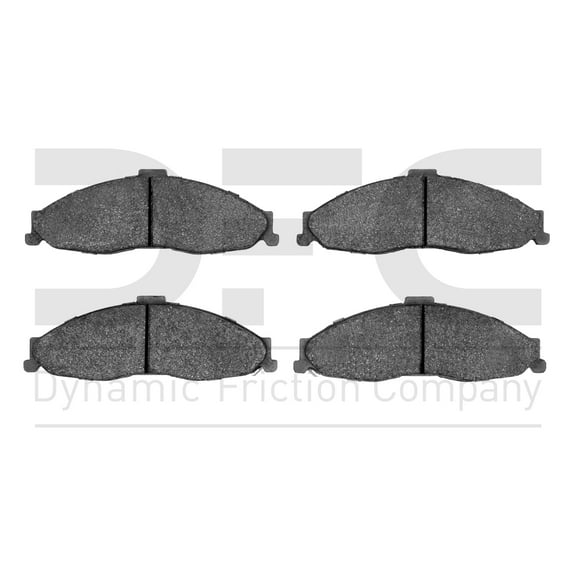 Dynamic Friction Company Active Performance Brake Pads - Low Metallic 1115-0749-00-Front Set For 1998-2002 Chevrolet Camaro, 1998-2002 Pontiac Firebird