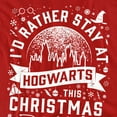 thumbnail image 2 of Harry Potter Hogwarts at Christmas Unisex Adult T Shirt, Red, 4X-Large, 2 of 5