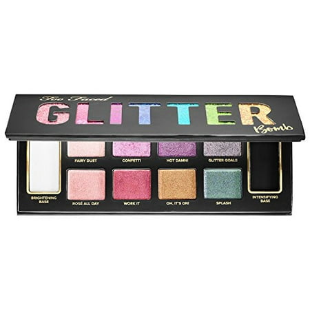 Too Faced Glitter Bomb Eyeshadow Collection - Exclusive Limited Edition (Best Glitter Palette 2019)