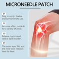 thumbnail image 3 of 1-5 Packs Hyaluron Joint Relief Microneedles Patch Convenient Easy to Use Microneedles Patch for Elderly Active Adults, 3 of 5