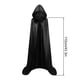 thumbnail image 2 of Capa de Halloween negra, capa de bruja para fiestas de niños y adultos, capa de disfraz de bruja, linda y práctica, 2 of 2