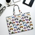thumbnail image 6 of Pofeuu Cartoon Monster Trucks1 Print Laptop Bag Carrying - Computer Bag Laptop Case Shoulder Slim Work Travel, 6 of 8