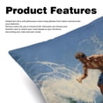 thumbnail image 2 of Surfing in Summer Inserts Set - 2-Pack Decorative Pillows with Unique Patterns for Throw Pillow Covers for Home Decor, Sofa, Bed - Available in 16x16, 18x18 & 20x20, 2 of 6