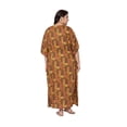 thumbnail image 7 of Gypsie Blu Women's Plus Size Rayon Kaftan Dresses Long Maxi Dress for Ladies Girls Online, 7 of 7