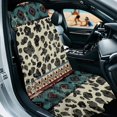 thumbnail image 3 of XYZCANDO Car Seat Towel Cover with Leopard Geometric Pattern, Car Seat Protector for Post Workout and Beach Trips, 3 of 11