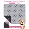 thumbnail image 2 of Almohadillas para orinar reutilizables y lavables JERIA, paquete de 2 unidades, 91 x 104 cm, para perros, 2 of 6