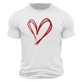 thumbnail image 4 of hotojiny Men Valentine's Day Shirt Lightweight Crew Neck Fashion T-Shirts Heart Graphic Short Sleeve Tee Summer Tops, 4 of 4