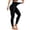 01-Black, variant on Leggings for Women - High Waisted Full Length Buttery Soft Yoga Pants for Workout Athletic Daily 01-Black L