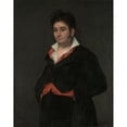 thumbnail image 3 of Francisco de Goya 12x14 Black Modern Framed Museum Art Print Titled - Portrait of Don Ramon Satue (1823), 3 of 5