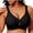 Black, variant on Kukoosong Plus Size Bras for Women Fashion Women's Solid Color Seamless Lifting Soft Support Bra Everyday Bras, Sizes XXL