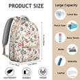thumbnail image 6 of "Floral Sunflower Backpack - Durable & Fashionable, Water-Resistant School Backpack for Women, Laptop Sleeve, Comfortable Straps", 6 of 6