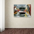 thumbnail image 3 of Trademark Fine Art 'Harlem Hilton Ladder 28' Canvas Art by Paul Walsh, 3 of 3