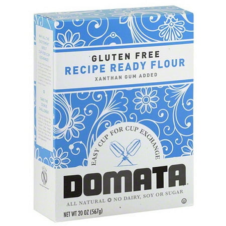 Domata Gluten Free Recipe Ready Flour, 20 oz, (Pack of (Best Flour For Pizza Dough Recipe)