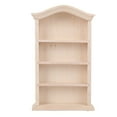thumbnail image 2 of Modelo de estantería de madera para casa de muñecas 1:12, accesorios para muebles de casa de muñecas DIY, estantería, 2 of 9