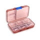 thumbnail image 2 of Organizador de la píldora Mini almacenamiento Semanal Tableta Contenedor Sellado Dispensador de gran capacidad Daily Holder Travel Travel Recordatorio de hogar Marrón Sweethay HA012381-03, 2 of 7