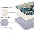 thumbnail image 5 of Whale 1135 Non-Slip Memory Foam Bath Rug: Absorbent, Quick-Dry, Machine Washable, Soft & Comfortable - L, 5 of 7