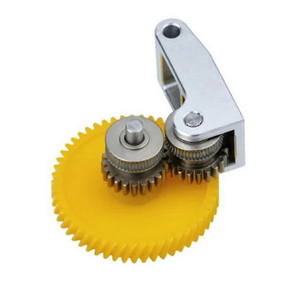 Upgrade Hardened Steel Extruder Gear Assembly for P1S P1P X1 Carbon X1C 3D Printer Nickel Plating